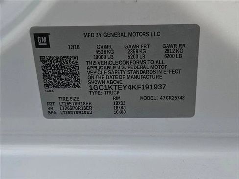 Used 2019 Chevrolet Silverado 2500 LTZ w/ Duramax Plus Package image 18