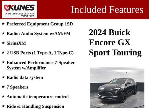 Used 2024 Buick Encore GX Sport Touring image 3
