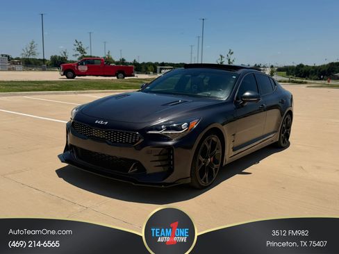 Used 2022 Kia Stinger GT2 w/ Red Interior Color Package RWD image 1