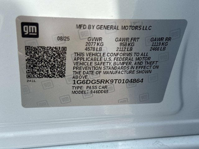 Certified 2026 Cadillac CT4 Sport AWD/4WD image 20