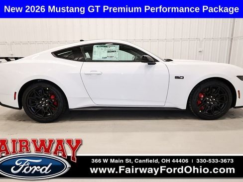 New 2026 Ford Mustang GT Premium w/ GT Performance Package RWD image 1