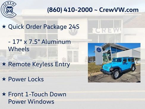 Used 2017 Jeep Wrangler Unlimited Sport w/ Quick Order Package 24S image 18