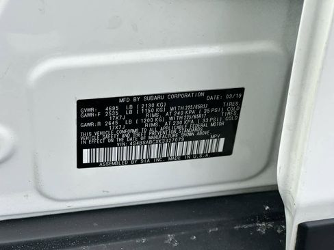 Used 2019 Subaru Outback 2.5i image 36