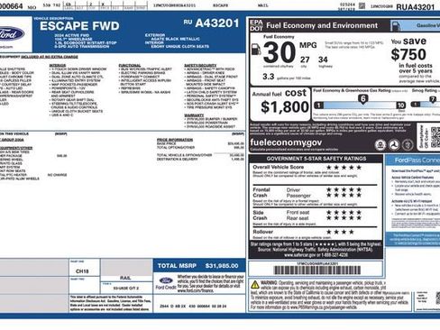 Used 2024 Ford Escape Active w/ Cold Weather Package image 17