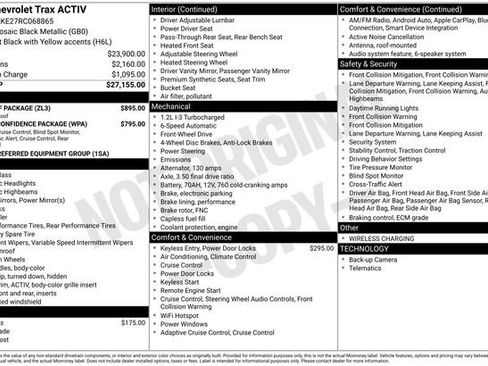 Used 2024 Chevrolet Trax ACTIV w/ Sunroof Package image 27