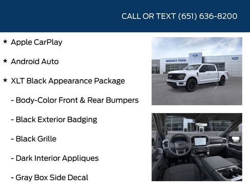 New 2025 Ford F150 XLT w/ Equipment Group 302A MID image 5