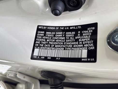 Used 2019 Honda Civic Type R image 31