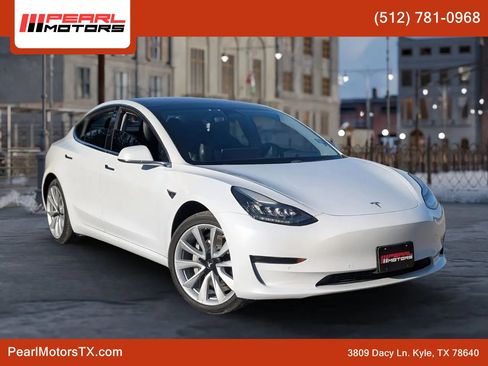 Used 2018 Tesla Model 3 Long Range AWD/4WD image 1