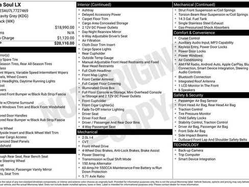 Used 2020 Kia Soul LX image 6