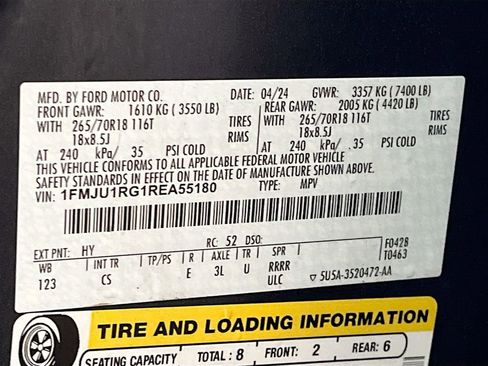 Used 2024 Ford Expedition Timberline AWD/4WD image 33