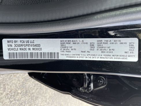 New 2026 RAM 1500 Tradesman image 11