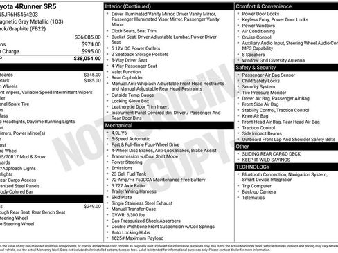 Used 2017 Toyota 4Runner SR5 image 38