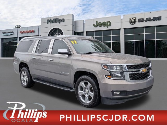 Used 2017 Chevrolet Suburban LT w/ Luxury Package RWD image 1