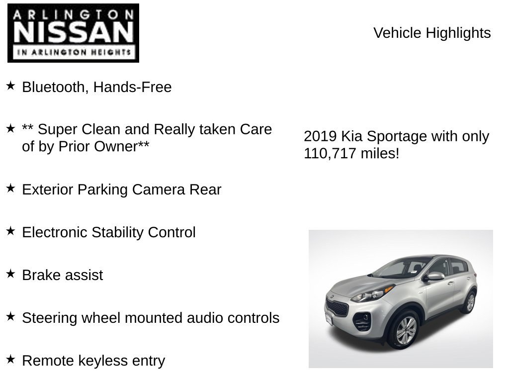 Used 2019 Kia Sportage LX AWD/4WD image 7