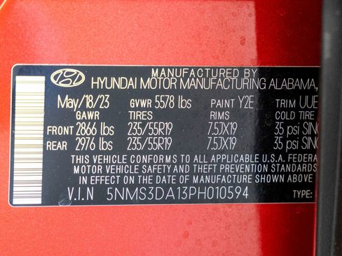 Used 2023 Hyundai Santa Fe SEL Premium AWD/4WD image 33