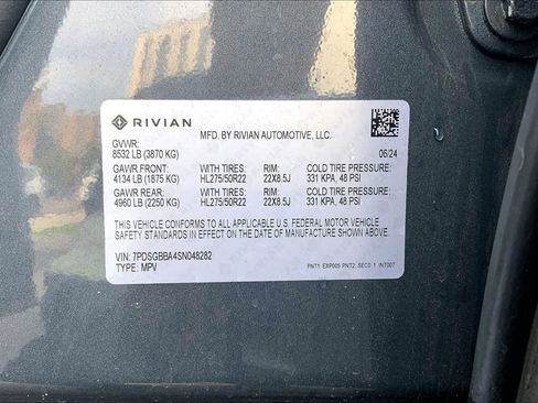 Used 2025 Rivian R1S Adventure AWD/4WD image 4