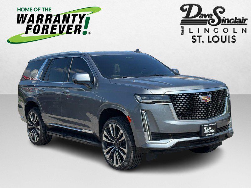 Used 2021 Cadillac Escalade Premium Luxury w/ Driver Assist Tech Package AWD/4WD image 1