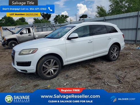 Used 2012 Audi Q7 3.0T Premium Plus AWD/4WD image 1