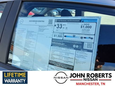 New 2026 Nissan Sentra S image 19