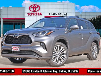 New 2026 Toyota Highlander Platinum