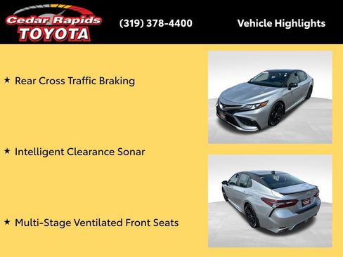 Certified 2023 Toyota Camry XSE w/ Navigation Package FWD image 34