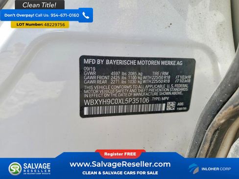 Used 2020 BMW X2 sDrive28i w/ Convenience Package FWD image 16