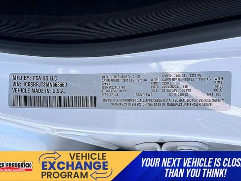 Used 2021 RAM 1500 Laramie AWD/4WD image 29