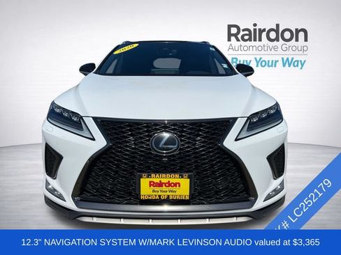 Used 2020 Lexus RX 350 F Sport w/ Cold Weather Package (CT) AWD/4WD image 2
