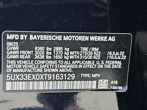 New 2026 BMW X6 xDrive40i image 36