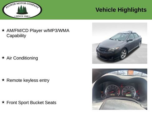 Used 2013 Toyota Corolla S image 2