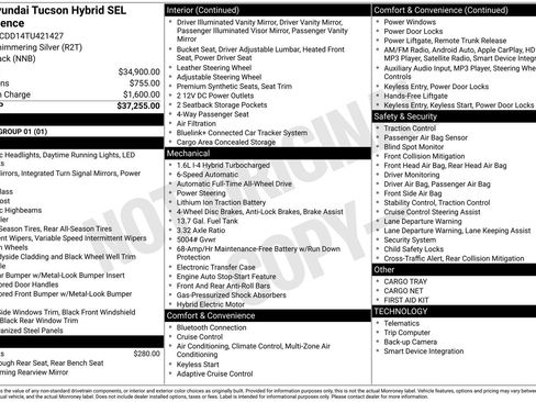 New 2026 Hyundai Tucson SEL AWD/4WD image 8
