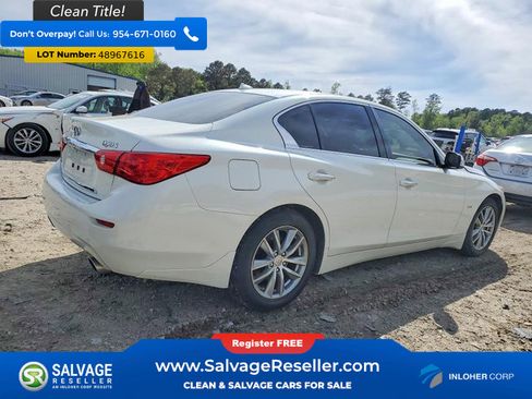 Used 2016 INFINITI Q50 3.0t Premium w/ 3.0T Premium Plus Package image 4