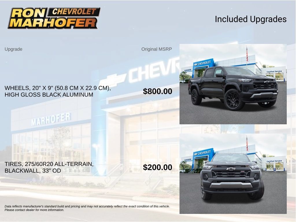 New 2026 Chevrolet Colorado Trail Boss AWD/4WD image 6