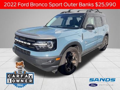 Certified 2022 Ford Bronco Sport Outer Banks w/ Tech Package