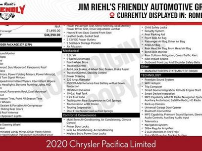 Used 2020 Chrysler Pacifica Limited