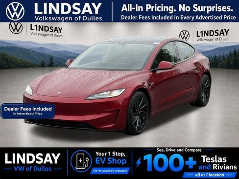 Used 2024 Tesla Model 3 Performance AWD/4WD image 4