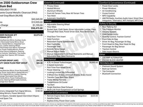 Used 2016 RAM 2500 Outdoorsman image 1