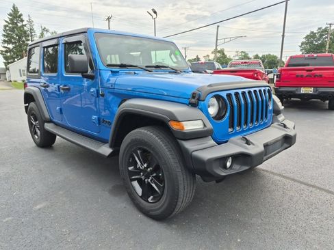 Used 2021 Jeep Wrangler Unlimited Sport AWD/4WD image 1