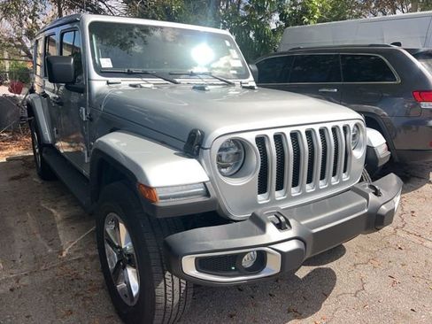 Used 2022 Jeep Wrangler Unlimited Sahara w/ LED Lighting Group image 3