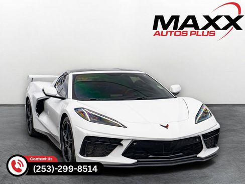 Used 2023 Chevrolet Corvette Stingray Preferred Cpe w/ Battery Protection Package RWD image 1