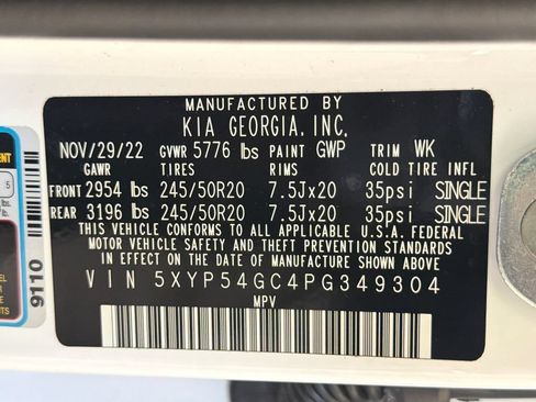 Used 2023 Kia Telluride SX FWD image 42