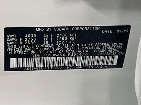 Used 2023 Subaru Legacy Premium AWD/4WD image 31