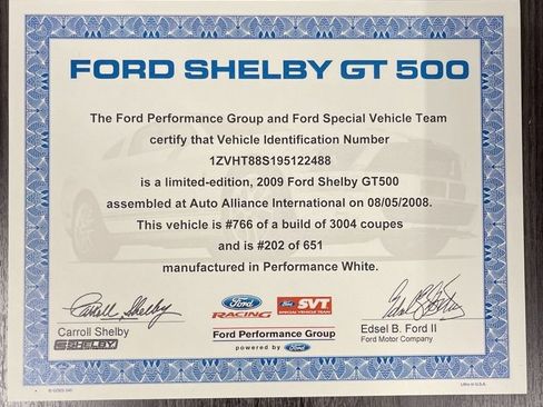 Used 2009 Ford Mustang Shelby GT500 RWD image 40