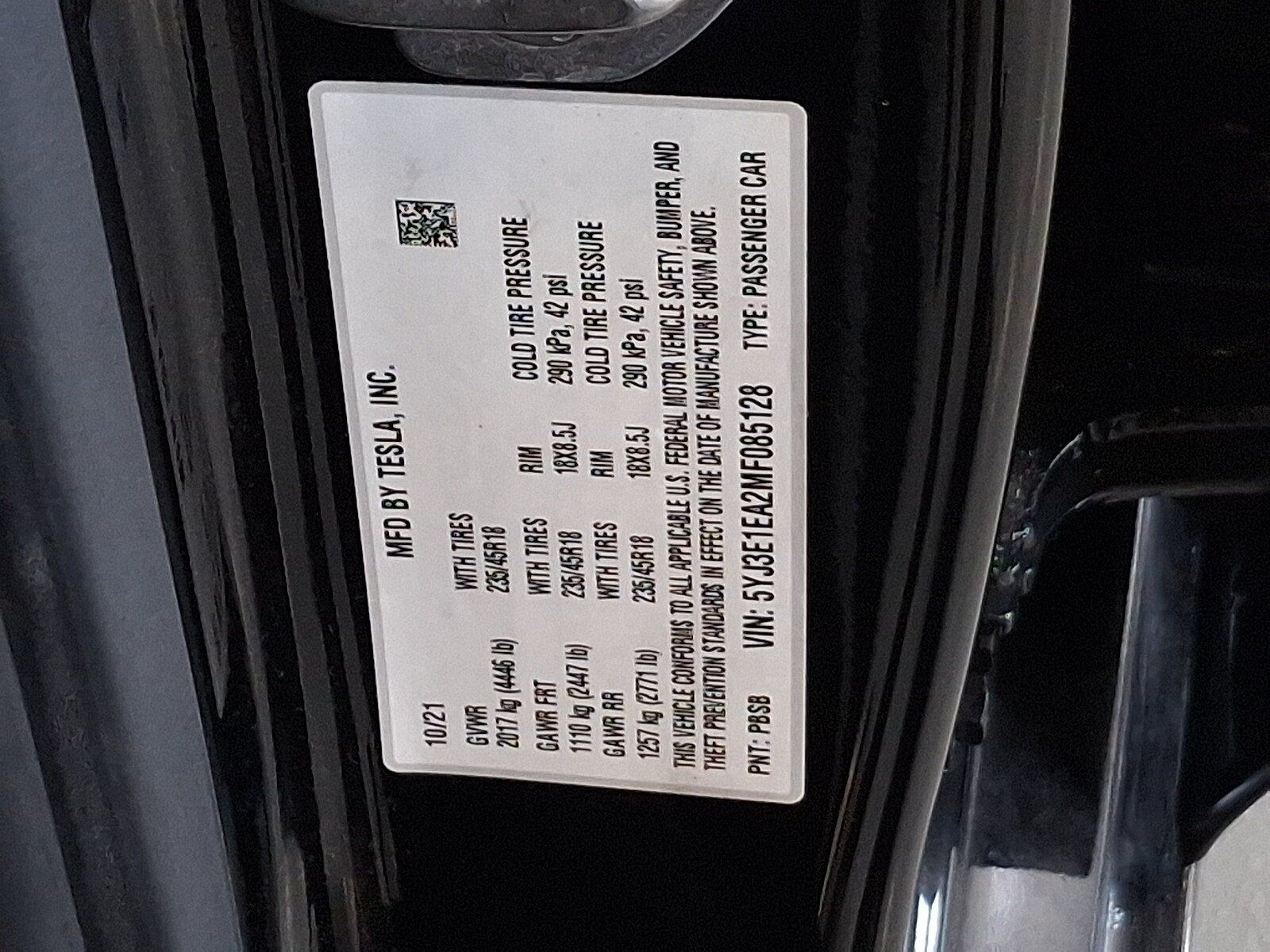 Used 2021 Tesla Model 3 Standard Range Plus RWD image 25