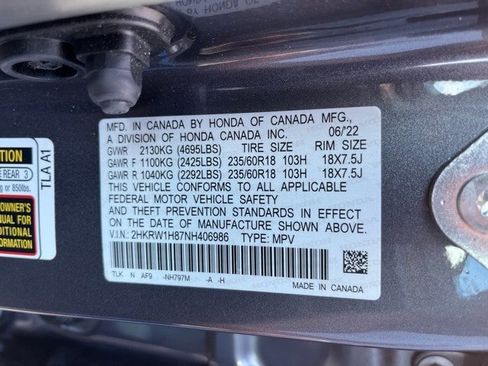 Used 2022 Honda CR-V EX-L image 11