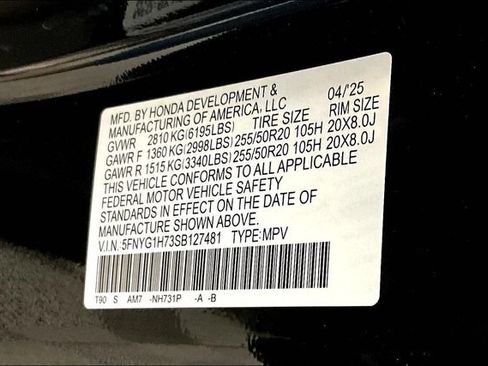 Used 2025 Honda Pilot Touring image 41