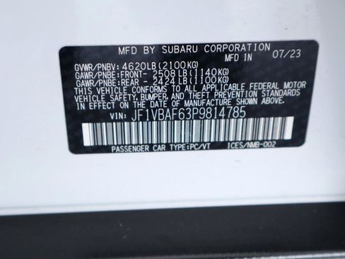Used 2023 Subaru WRX Premium AWD/4WD image 46