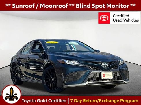Certified 2021 Toyota Camry XSE w/ Blackout Package (TMS) image 1