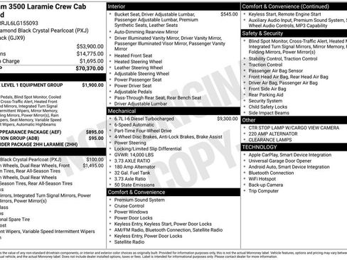 Used 2020 RAM 3500 Laramie image 6
