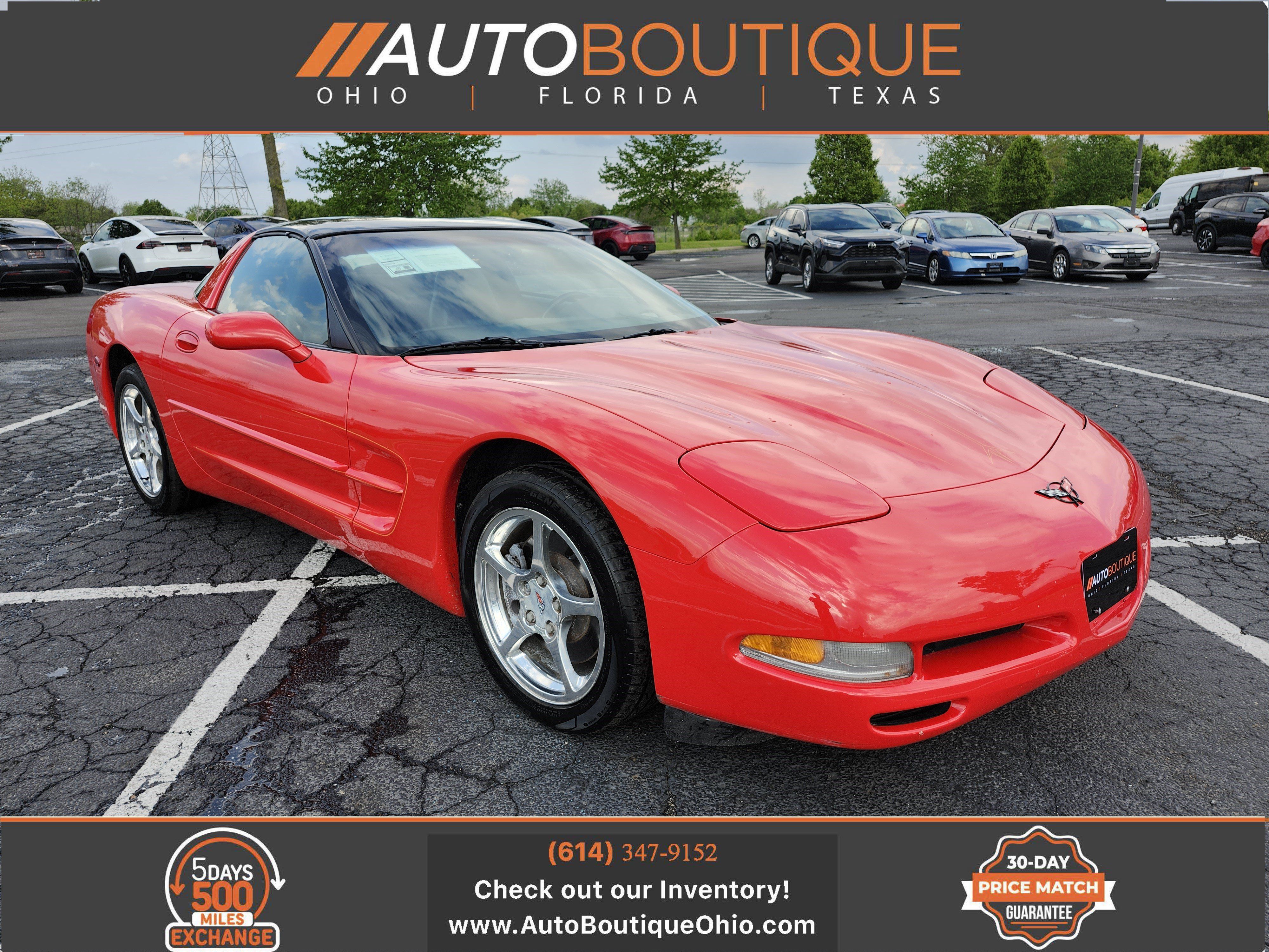 Used 2000 Chevrolet Corvette Coupe w/ Performance Handling Pkg RWD image 1